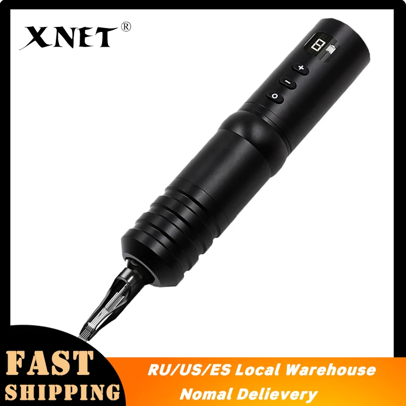 

XNET Rotary Battery Tattoo Pen Cartridge Machine Brushless Motor LED Display Design Fast Charging Tattoo Equipment Supply