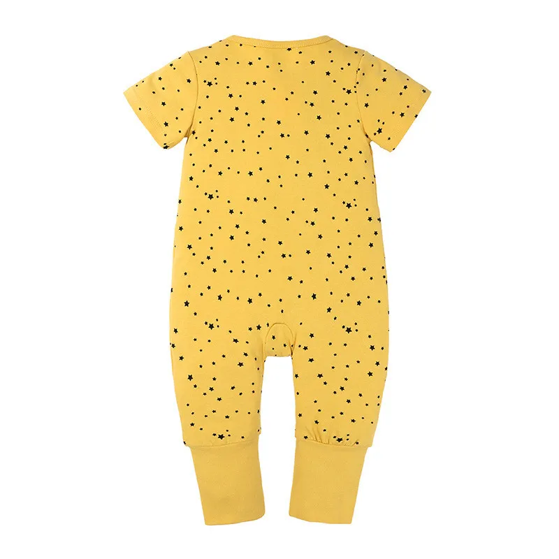Baby Bodysuits medium Baby Clothing 2020 New Newborn jumpsuits Baby Boys Girls Rompers Clothes Short Sleeve Infant Jumpsuit Pajamas Baby Clothing Baby Bodysuits for girl 