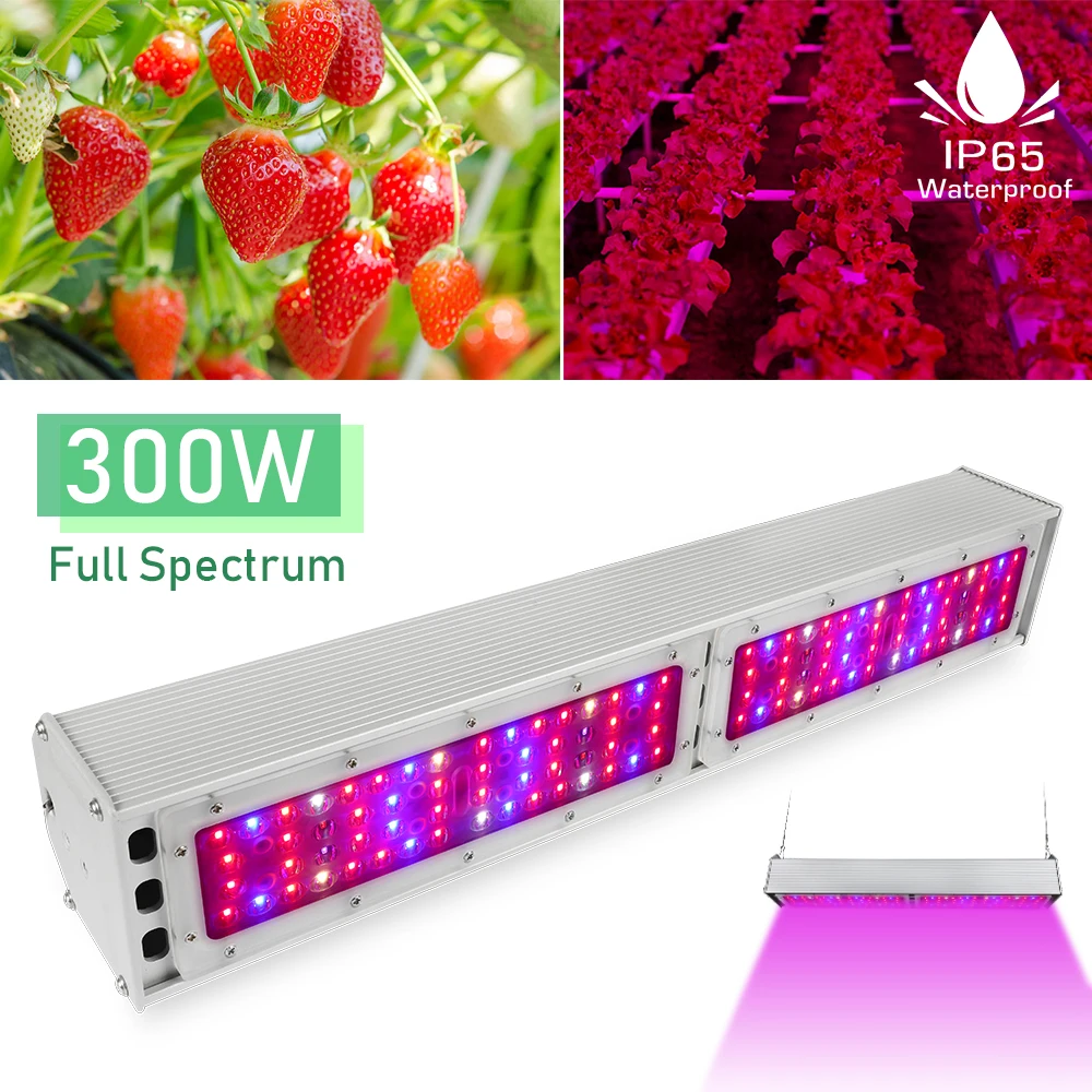 

LED Grow Light Full Spectrum Dual-Chip Growing Lamp for Hydroponic Indoor Plants Veg and Flower Plant Light for Indoor Plants