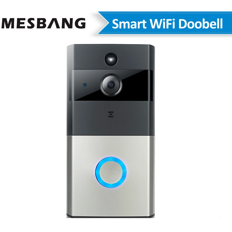 Option 1 wifi дверной звонок wifi видео домофон wifi батарея дверная камера Поддержка TF карта - Цвет: Option 1