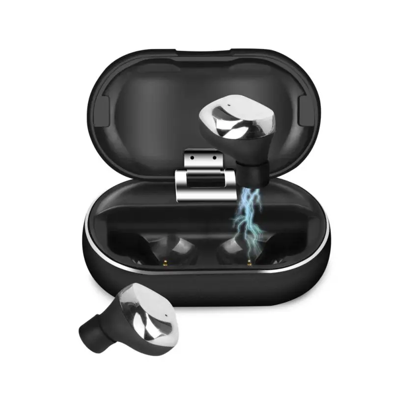 

Wireless Headset, For Bluetooth Earbuds Portable Auto Pairing In-ear Headphone With Charging Box