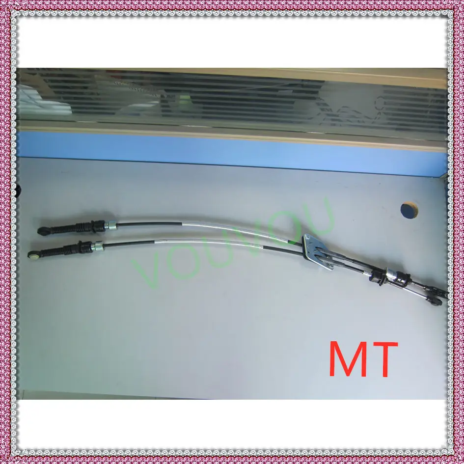 Кабель управления трансмиссии DG80-46-500 для Mazda 2 2007-2011 MT - Цвет: AT