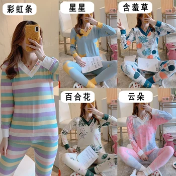 

Women's Thermal Underwear Fleece Long Johns For Women Sexy Lingerie Slim Warm Underwear For Women Ropa Mujer Invierno Plus Size