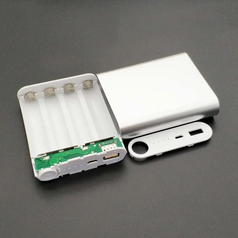 5V 2.1A USB внешний аккумулятор чехол Комплект 4X18650 зарядное устройство DIY коробка для MP3/4 телефона