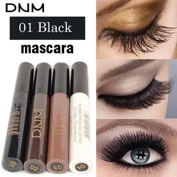 

4 Colors Mascara 4D Curling Volume Eyelash Extensions Makeup Eyelash Lengthening Maskara Make Up Black/Brown/Coffee/White