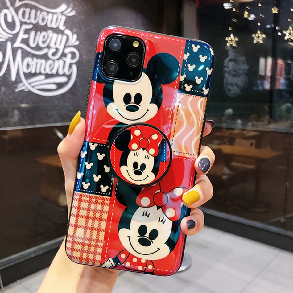 P1 Ститч чехол для телефона для IPhone 11 Pro Max XR XS чехол милый силиконовый чехол для IPhone 7 8 6s Plus чехол для телефона мультяшный Мягкий ТПУ чехол - Цвет: P1