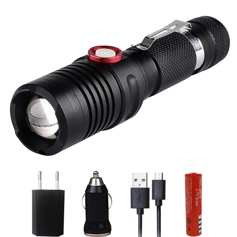 Litwod Z92 50000LM XHP70.2 Мощный тактический светодиодный фонарик, фонарь с питанием от аккумулятора 18650 26650 - Испускаемый цвет: Option C