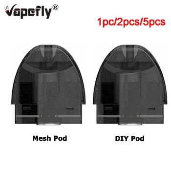 

Original Vapefly Jester Pod Cartridge 2ml & 0.5ohm Mesh coil for Jester Pod Kit DIY/Mesh Version E Cigarette Jester Kit pod