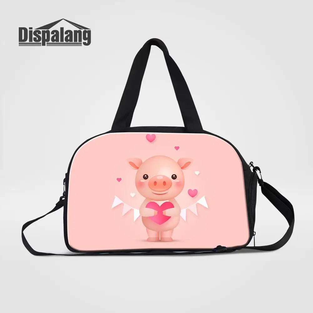 Travel Bag28 Сумки для путешествий с изображением животных кошек, женские холщовые сумки для ручной клади, сумки на плечо, женские пляжные сумки для отдыха и выходных - Цвет: Travel Bag28