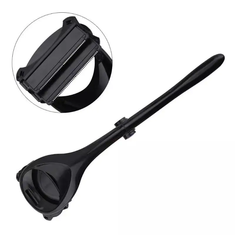 

New product back shaving folding double cutter head 2.0 upgrade