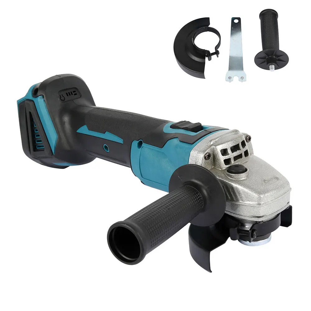 18V 100mm Brushless Cordless Impact Angle Grinder Cutting Power Tools Polishing Machine Angular Grinder Without Battery