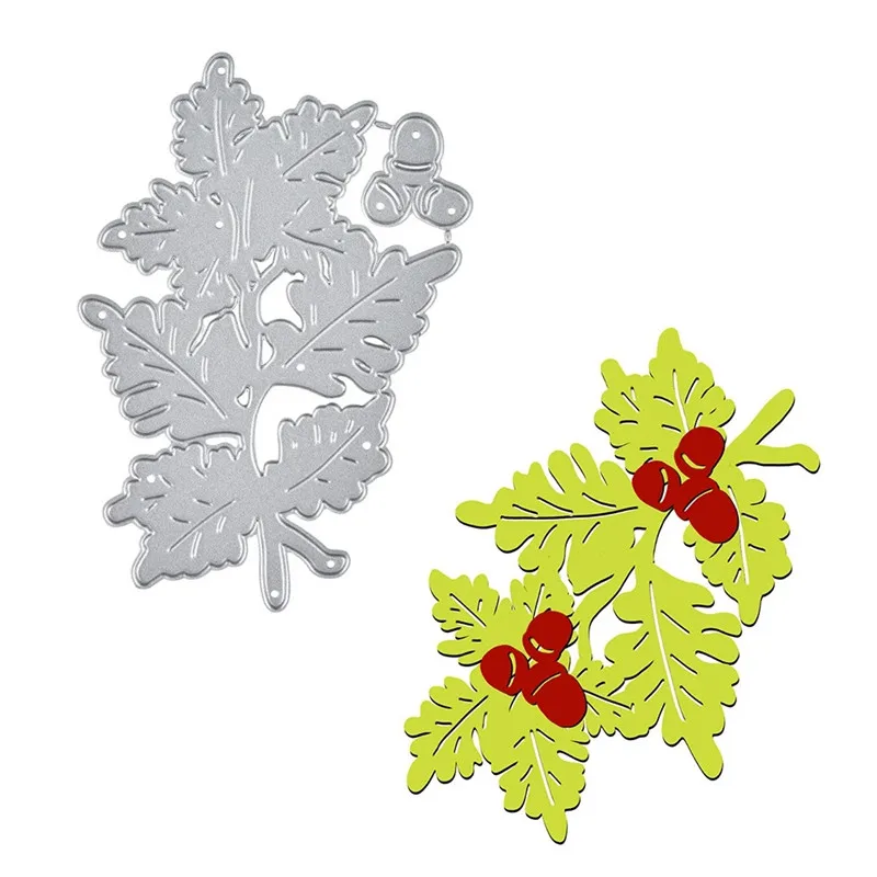 

DiyArts Leaves Dies Metal Cutting Dies New 2019 for Card Making Scrapbooking Embossing Frame Die Cut Craf Dies Christmas Decor