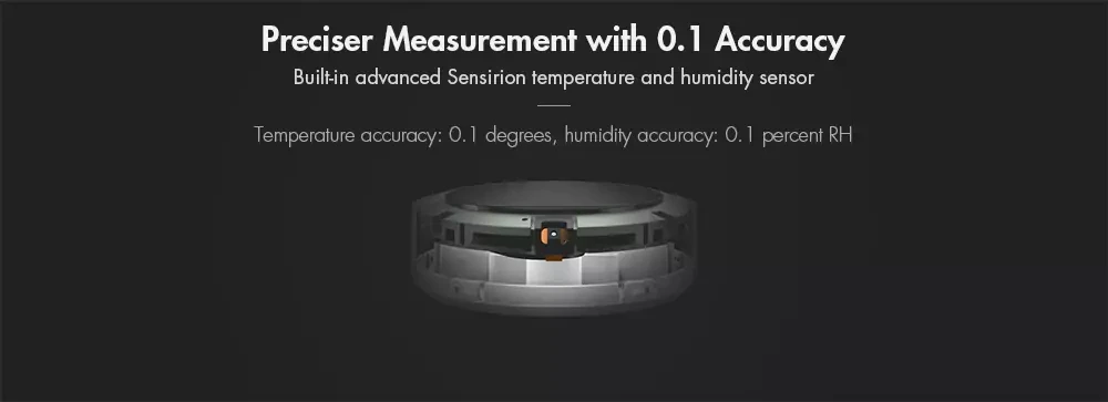 Xiaomi Mijia Bluetooth Temperature Humidity Monitor Sensor APP Control LCD Display Built-in Sensor Magnetic Stick Ultra-LowPower (2)