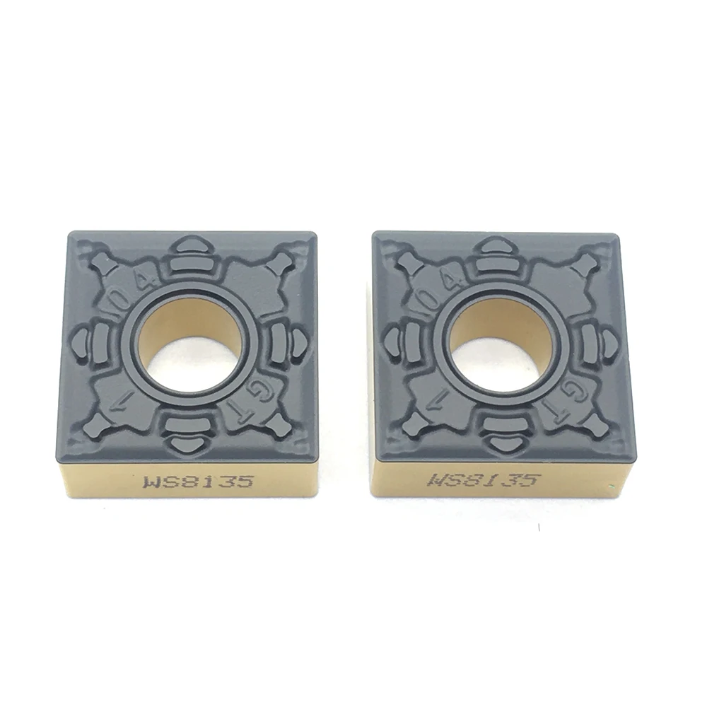 100% Original WS8135 SNMG120404 GT For WC Type U Drill Bit tool Carbide Inserts Turning Tools CNC Lathe Cutter For Steel