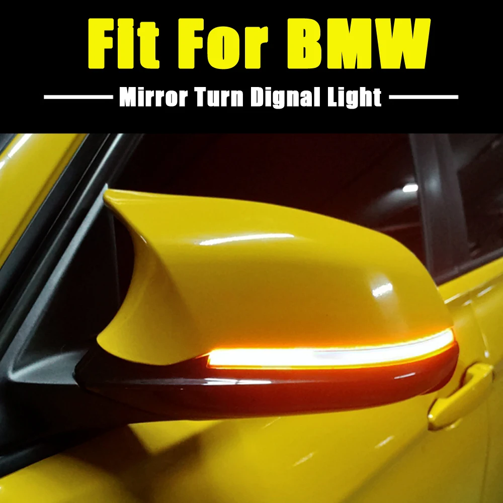 

Blinker Startup Breath Light Side Wing LED Turn Signal Light For BMW 1 2 3 4 Series F21 F22 F23 F30 F31 F32 F33 F34 F36 F87 GT