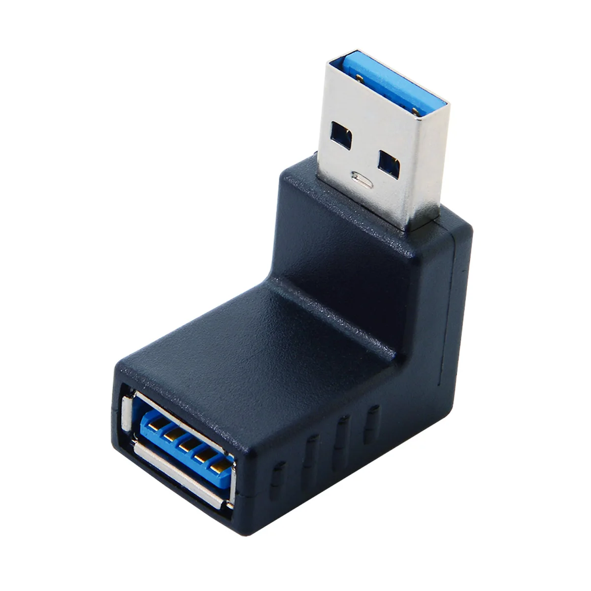 Низкопрофильный 90 градусный вверх угловой адаптер USB 3 0 удлинитель штырь