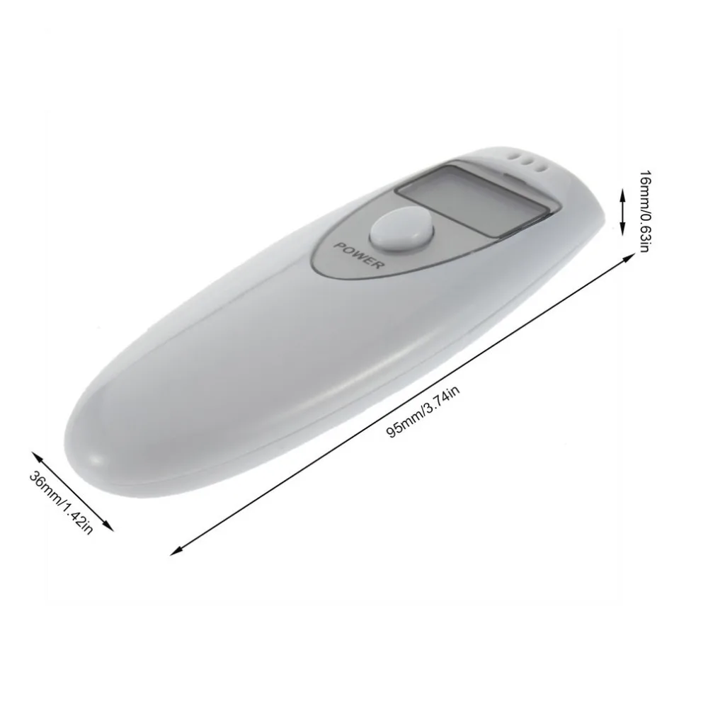 Promotion Professional Pocket Digital Alcohol Breath Tester Analyzer Breathalyzer Detector Test Testing PFT-641 LCD Display