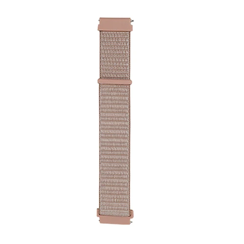 24-rose pink 22 мм/20 мм ремешок для Huami Amazfit GTS/Bip lite/GTR 42 мм/pace/GTR 47 мм/stratos ремень нейлоновый плетеный ремень аксессуары - Цвет ремешка: 24-rose pink