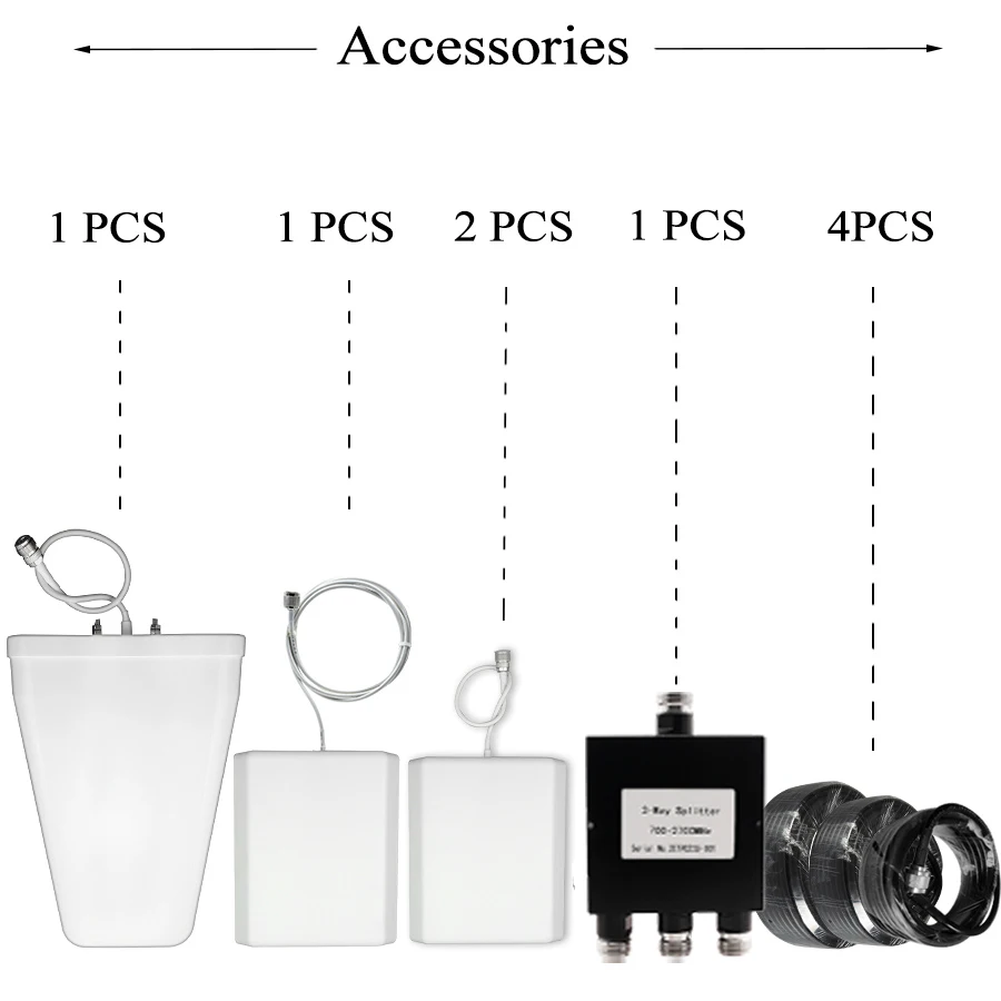 Tri Band Cell Phone Signal Repeater 2G 3G 4G 900
