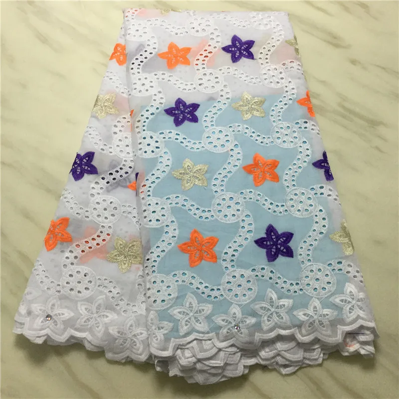 Африканская кружевная ткань высокое качество кружевная вуаль suisse швейцарская вуаль кружевная швейцарская ткань из Дубая 5 ярдов