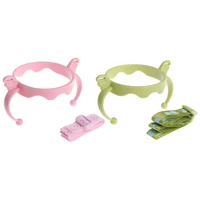 2pcs/Set Baby Feeding Bottle Plastic Handles Anti-lost Strap Holder for Comotomo 2
