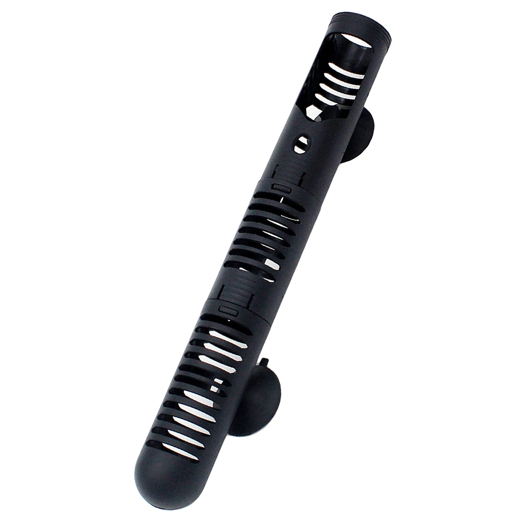 24cm/30.5cm/36.5cm/42.5cm Aquarium Fish Frog Turtle Tank Heater Guard Protector Cover + Suction Cup
