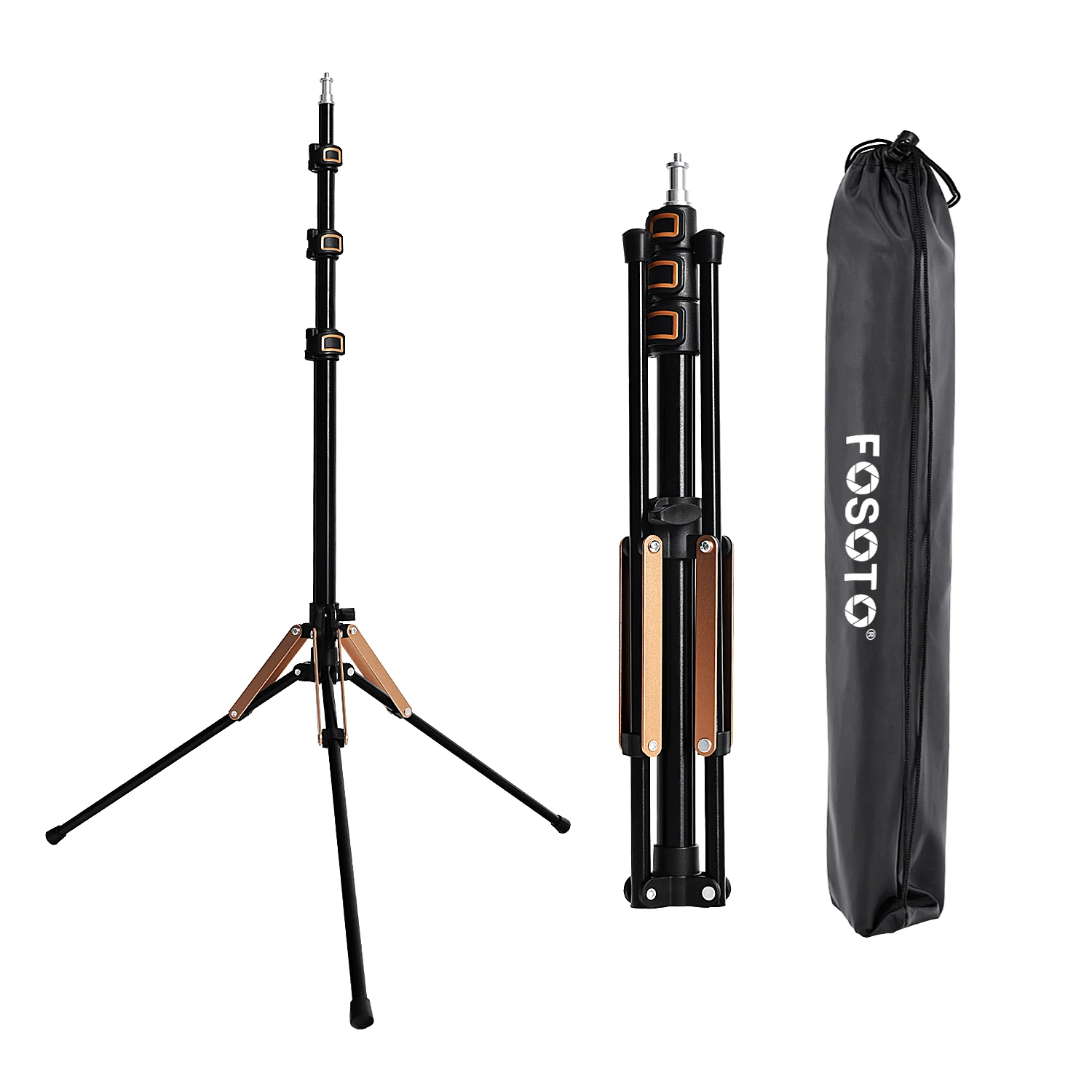 Fosoto ft 195 led luz tripé suporte