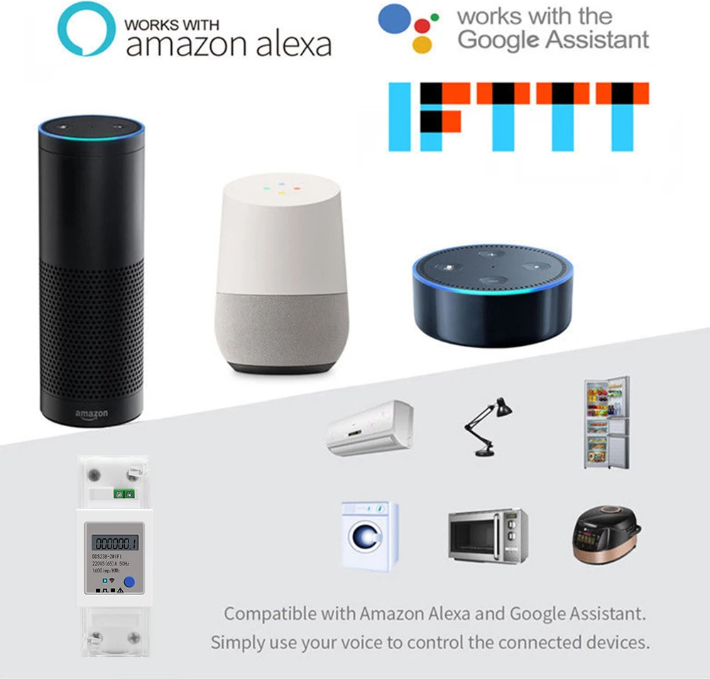 fi inteligente medidor de energia temporizador consumo