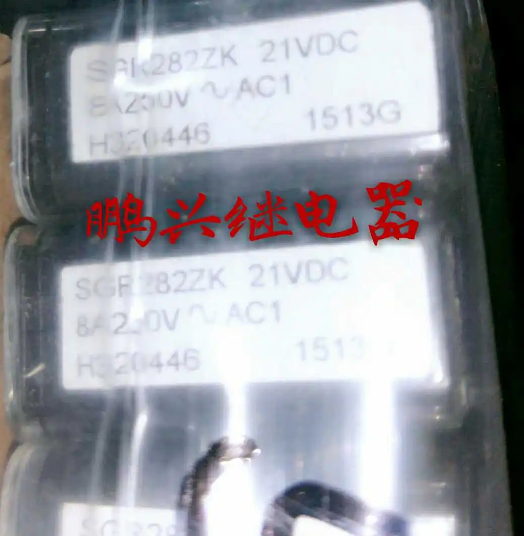 

Free Shipping 10PCS/LOT Switzerland Safety Relay SGR282ZK 21VDC 8A250V ~ AC1