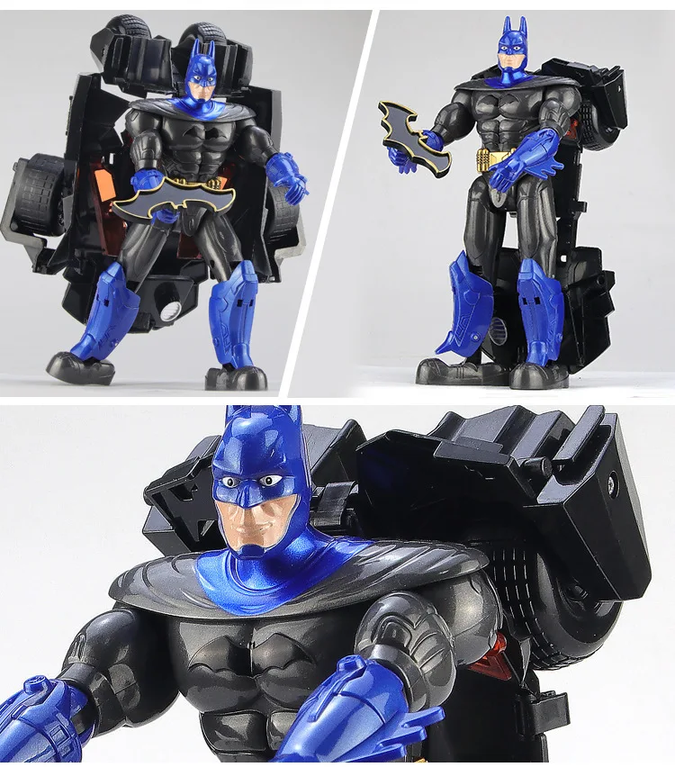 Children Transformation Toy Jingang Bat Car Revenge Union Robot Garage Kit Model Boy Gift