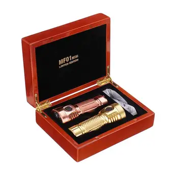 

Astrolux MF01 Mini Limited Edition Set 7* SST20 5500LM Type-C Rechargeable Campact EDC Flashlight Copper Brass Torch Lantern