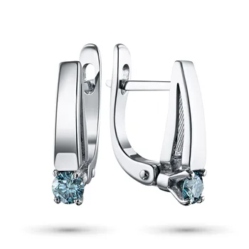 

Earrings in white gold e0912sg09190260