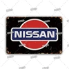 Nissan Citroen Car Poster Metal Painting Tin Sign Vintage Tin Plate Retro Garage Wall Sticker Decor Accessories Metal Plaque ► Photo 2/6