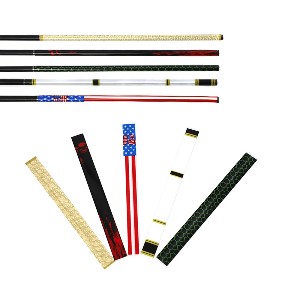 15PCS/30PCS Heat Shrinkable Archery Arrow Shaft Wraps Paper DIY Arrow Sticker Paster Wrap