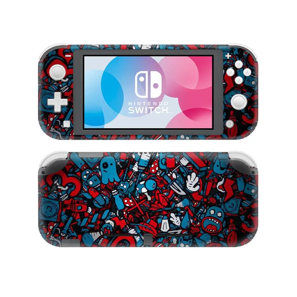 Оранжевый NS NX аксессуары виниловая кожа Наклейка для nintendo Switch Lite Защитная крышка наклейка виниловая кожа для кожи наклейка s 0132 - Цвет: Оранжевый