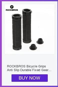 ROCKBROS рукоятки для шоссейного велосипеда manillar bicicleta с двойным замком, велосипедная панель, велосипедные детали, Нескользящие резиновые ручки для руля велосипеда