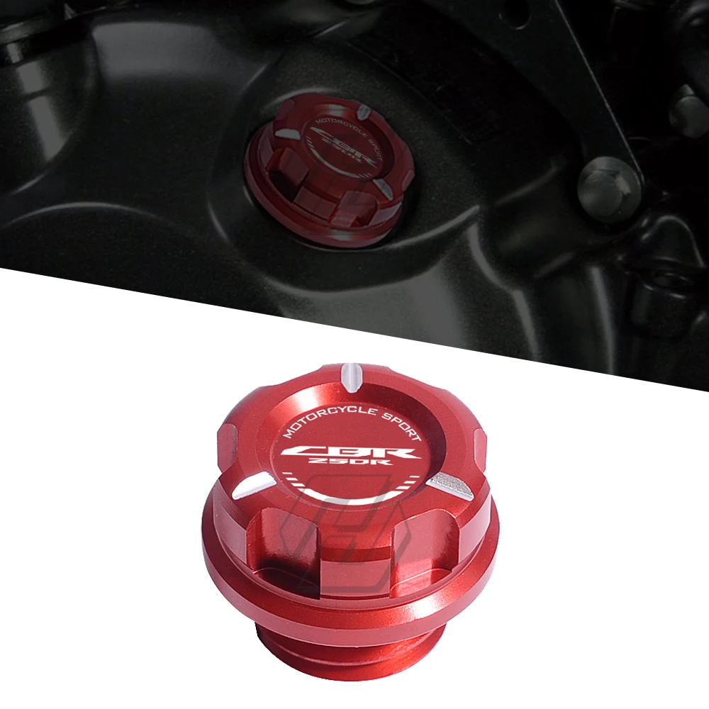 

For Honda CBR250R 2011-2015 Motorcycle Engine Oil Cap Bolt Screw Filler Cover