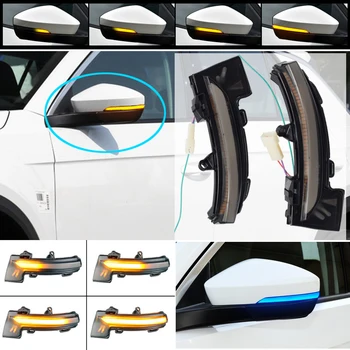 

2 Pcs Dynamic LED Turn Signal Blinker Mirror Light For Skoda Octavia Mk3 5E 2013 2014 2015 2016 2017 2018 2019 Repeater Light