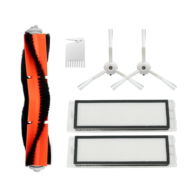 HEPA Filter + Side Brush + Main Brush for Xiaomi Mi Robot Vacuum Cleaner parts accessories roborock S50 S51 SDJQR01RR SDJQR02RR 3