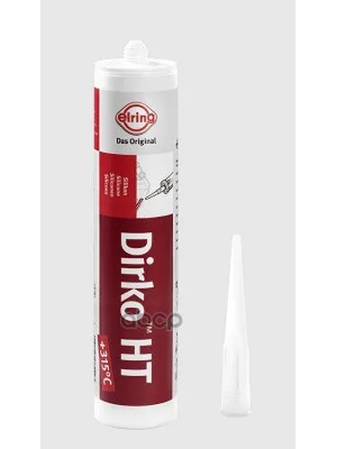 Герметик Dirko Ht 310ml.(Туба Под Пистолет) Универсальный, Высокотемпературный-40 До 300 Elring арт. 465.765