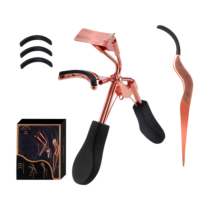 

LANJINGLIN 1 Piece Eyelashes Curler Pro Makeup Mink Lashes Curler False Eyelashes Applicator For Lashes Make Up Tools