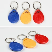 10 шт. брелок для ключей брелки электронные ключи безопасности EM4100 прочный водонепроницаемый Брелок ID карты чтения VH99