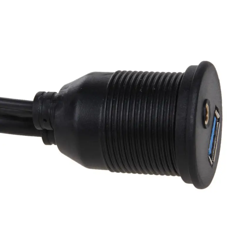 USB 3,0 и 3,5 мм AUX для USB3.0 2 RCA Удлинительный кабель для скрытого монтажа