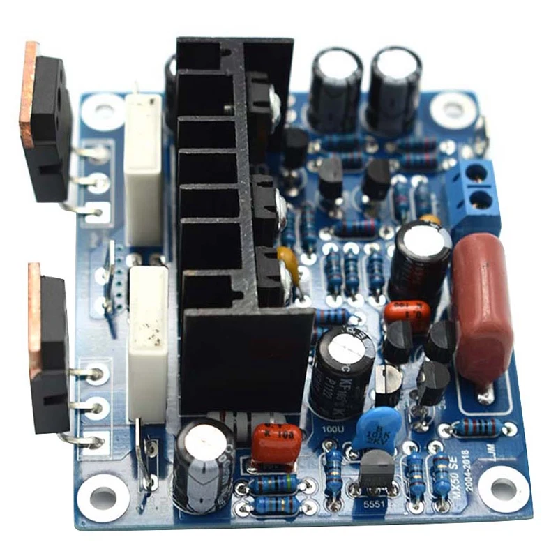 FFYY-2Pcs HiFi MX50 SE 2,0 двухканальный 100 Вт+ 100 Вт стерео усилитель мощности DIY KIT Science Toys для электронного энтузиаста