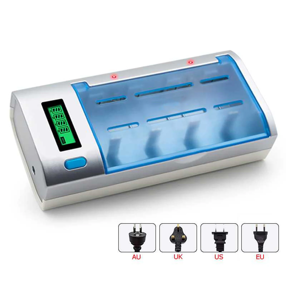 SOONHUA LCD Display Battery Chargers Smart IC Chip Rechargeable Battery
