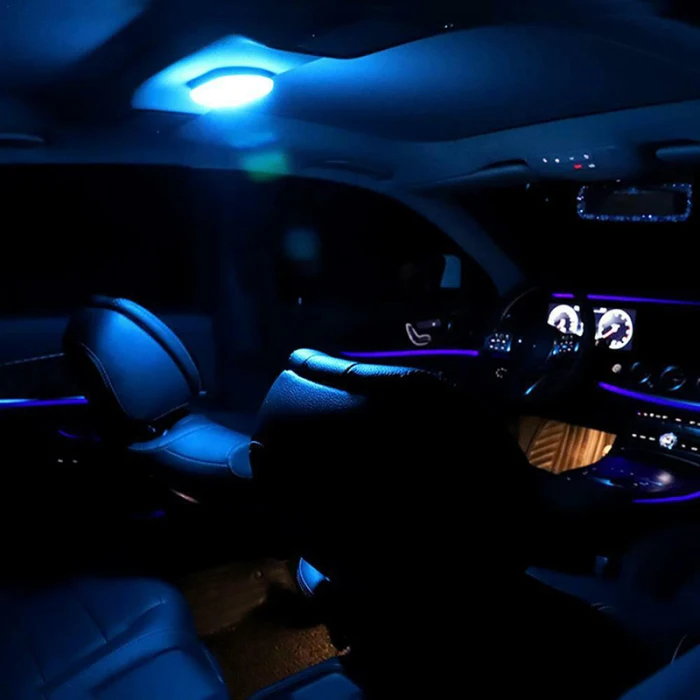 LED Car Vehicle Interior Dome Roof Ceiling Reading Trunk Light Lamp USB Charging Multifunctional J8#3