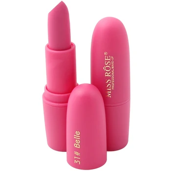 

MISS ROSE Matte Lipstick 18 Colors Waterproof Velvet Lip Stick Sexy Red Brown Pigments Makeup Matte Lipsticks Beauty Lips 2