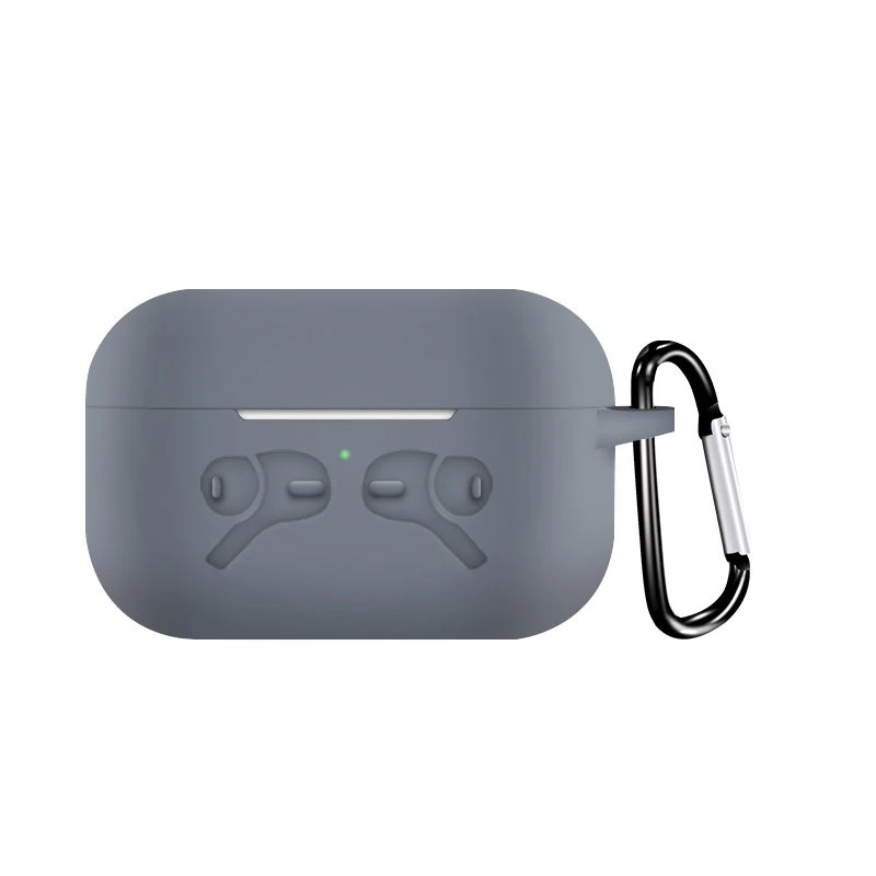 2 Мягкий силиконовый мини-чехол для Airpods 3, ударопрочный чехол, пыленепроницаемый защитный корпус Airpods pro, чехол для наушников, силиконовый чехол - Цвет: 2