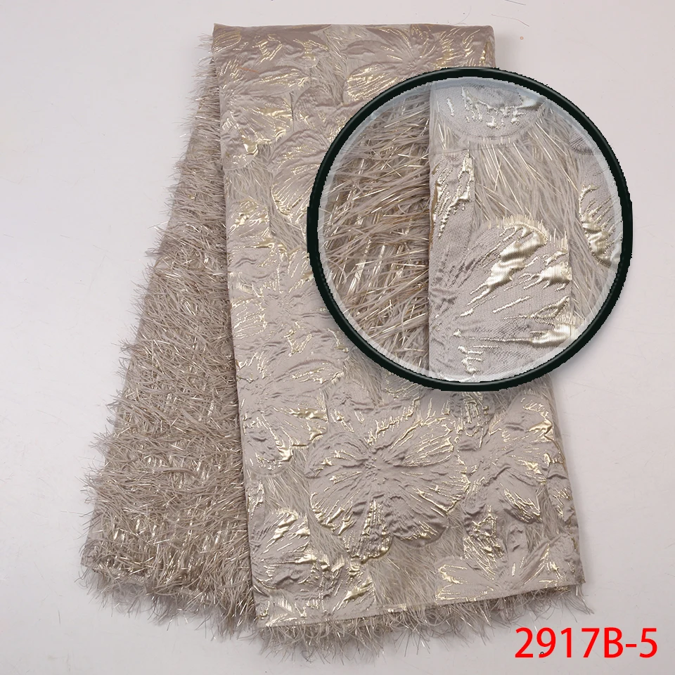 Персиковый цвет парча кружевная ткань нигерийская сетка Сетка кружевная ткань Африканский французский Тюль кружевная ткань для свадебного платья APW2917B