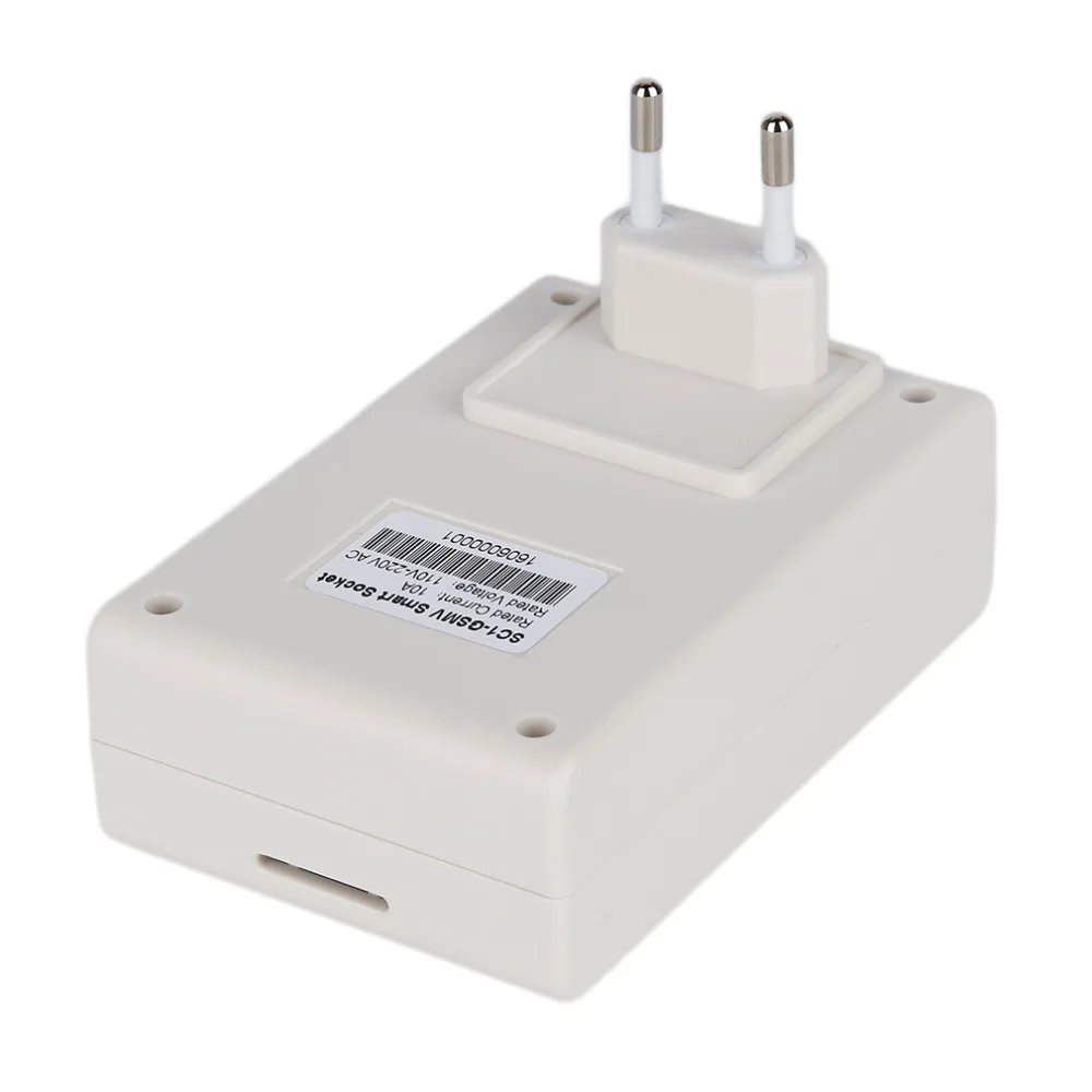 New Styling Professional 220V Phone RC Remote Wireless Control Smart Switch GSM Socket Power Plug for Home Household Appliance